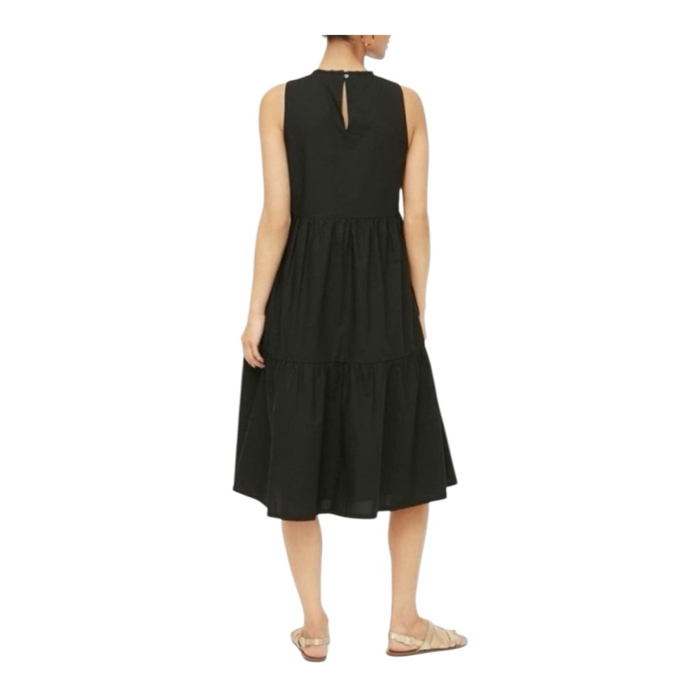 NWOT J.Crew Sleeveless Tiered Dress Sz 0 AO050 - Picture 2 of 7